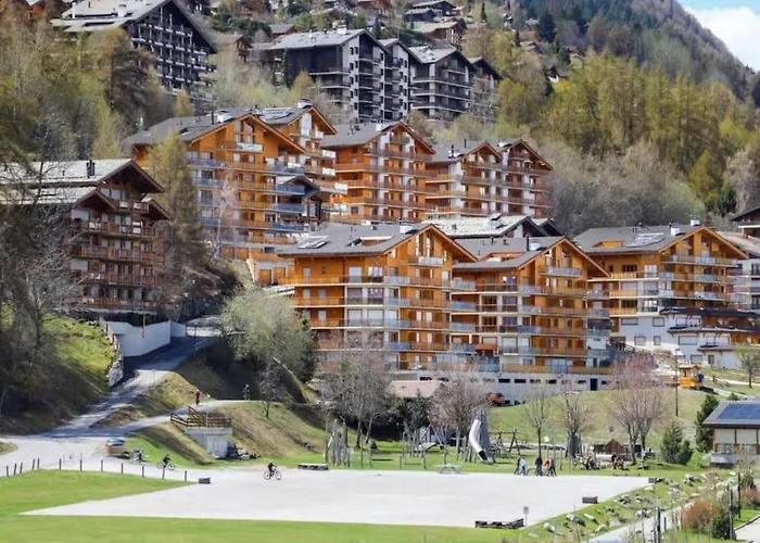 Apartment Domaine Des Reines D14, 4-bedrooms With Fabulous Indoor Pool Nendaz